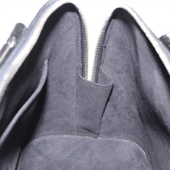 LOUIS VUITTON Epi Alma PM Hand Bag Enamel Noir Electric M4032N LV Auth ep16314
