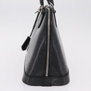 LOUIS VUITTON Epi Alma PM Hand Bag Enamel Noir Electric M4032N LV Auth ep16314-3