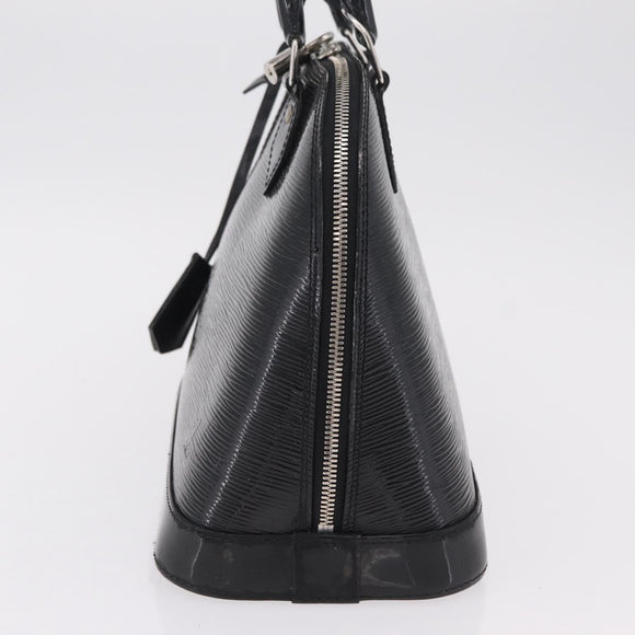 LOUIS VUITTON Epi Alma PM Hand Bag Enamel Noir Electric M4032N LV Auth ep16314