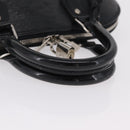 LOUIS VUITTON Epi Alma PM Hand Bag Enamel Noir Electric M4032N LV Auth ep16314-7