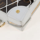 LOUIS VUITTON Monogram NBA Soft Trunk Phone Box Bag White M80102 Auth ep16316SAM-18