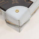 LOUIS VUITTON Monogram NBA Soft Trunk Phone Box Bag White M80102 Auth ep16316SAM-20