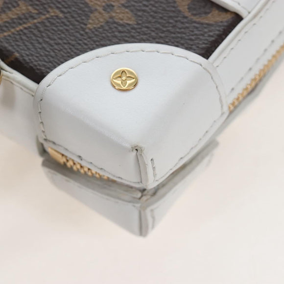 LOUIS VUITTON Monogram NBA Soft Trunk Phone Box Bag White M80102 Auth ep16316SAM
