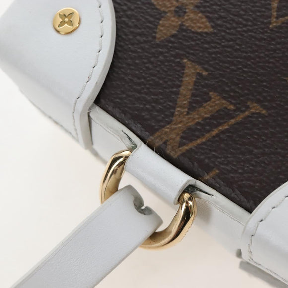 LOUIS VUITTON Monogram NBA Soft Trunk Phone Box Bag White M80102 Auth ep16316SAM