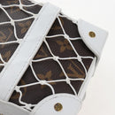 LOUIS VUITTON Monogram NBA Soft Trunk Phone Box Bag White M80102 Auth ep16316SAM-22