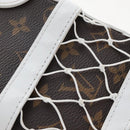 LOUIS VUITTON Monogram NBA Soft Trunk Phone Box Bag White M80102 Auth ep16316SAM-23