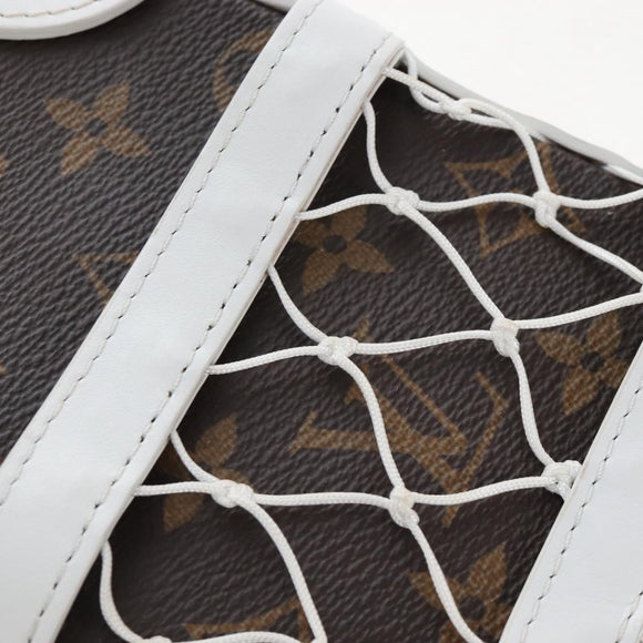 LOUIS VUITTON Monogram NBA Soft Trunk Phone Box Bag White M80102 Auth ep16316SAM