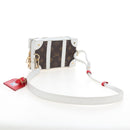LOUIS VUITTON Monogram NBA Soft Trunk Phone Box Bag White M80102 Auth ep16316SAM-7