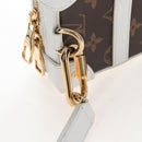LOUIS VUITTON Monogram NBA Soft Trunk Phone Box Bag White M80102 Auth ep16316SAM-14