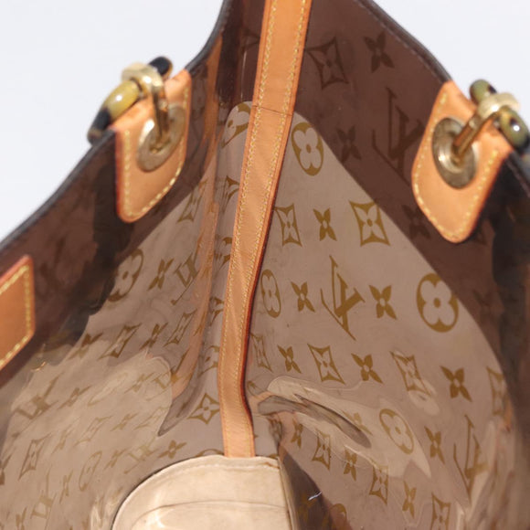 LOUIS VUITTON Monogram Vinyl Kava Amble PM Bag Brown M92502 LV Auth ep16317A