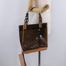 LOUIS VUITTON Monogram Vinyl Kava Amble PM Bag Brown M92502 LV Auth ep16317A-25