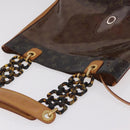 LOUIS VUITTON Monogram Vinyl Kava Amble PM Bag Brown M92502 LV Auth ep16317A-6