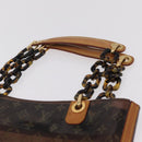 LOUIS VUITTON Monogram Vinyl Kava Amble PM Bag Brown M92502 LV Auth ep16317A-8