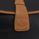 CELINE Shoulder Bag Leather Black Gold Auth ep16319A-19