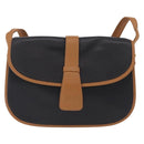 CELINE Shoulder Bag Leather Black Gold Auth ep16319A-13