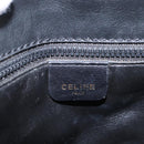 CELINE Shoulder Bag Leather Black Gold Auth ep16319A-23