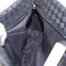 Bottega Veneta INTRECCIATO Tote Bag Leather Black Gold Auth ep16320-20