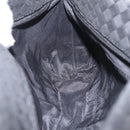 Bottega Veneta INTRECCIATO Tote Bag Leather Black Gold Auth ep16320-21