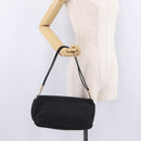 Bottega Veneta INTRECCIATO Tote Bag Leather Black Gold Auth ep16320-23