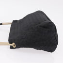 Bottega Veneta INTRECCIATO Tote Bag Leather Black Gold Auth ep16320-4