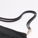 Bottega Veneta INTRECCIATO Tote Bag Leather Black Gold Auth ep16320-14