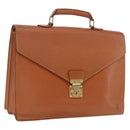 LOUIS VUITTON Epi Serviette Conseiller Briefcase Brown M54423 LV Auth ep16321-1