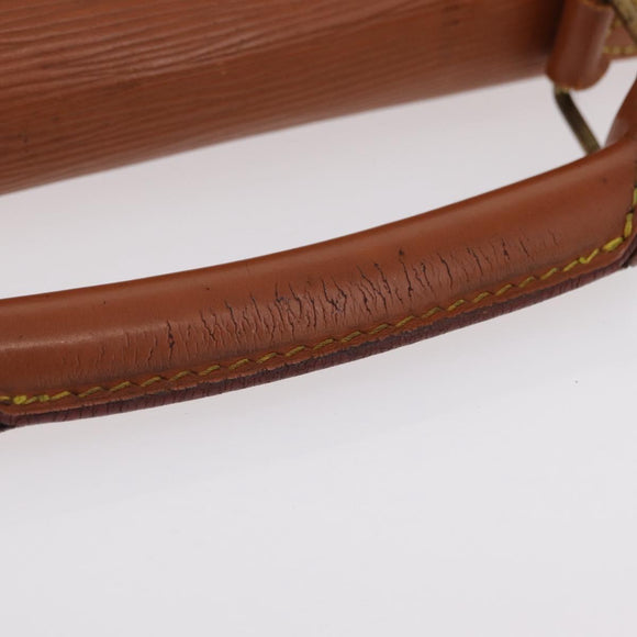 LOUIS VUITTON Epi Serviette Conseiller Briefcase Brown M54423 LV Auth ep16321