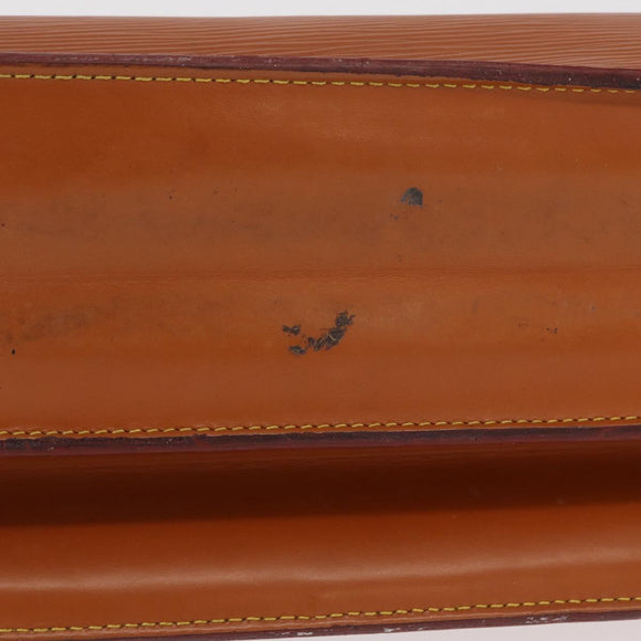 LOUIS VUITTON Epi Serviette Conseiller Briefcase Brown M54423 LV Auth ep16321