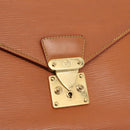 LOUIS VUITTON Epi Serviette Conseiller Briefcase Brown M54423 LV Auth ep16321-21