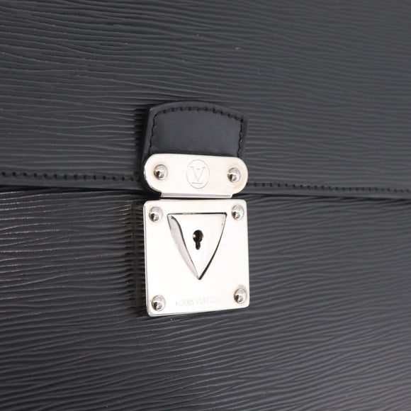 LOUIS VUITTON Epi Laguito Business Bag Noir M54552 LV Auth ep16323V