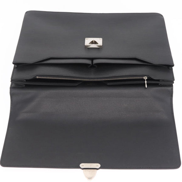 LOUIS VUITTON Epi Laguito Business Bag Noir M54552 LV Auth ep16323V