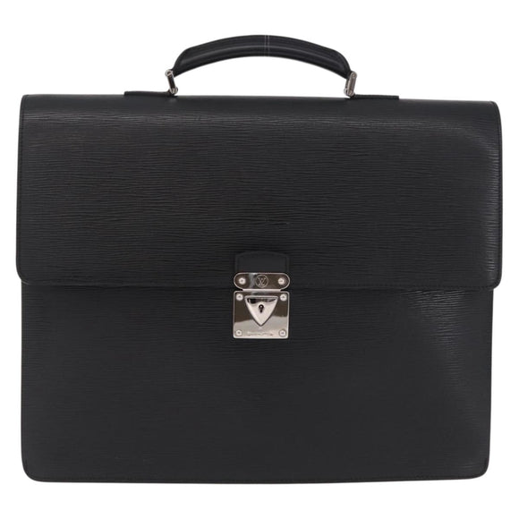 LOUIS VUITTON Epi Laguito Business Bag Noir M54552 LV Auth ep16323V