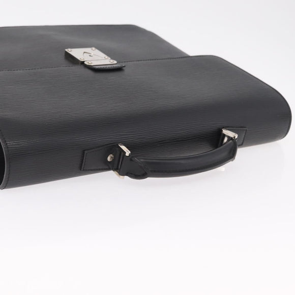 LOUIS VUITTON Epi Laguito Business Bag Noir M54552 LV Auth ep16323V