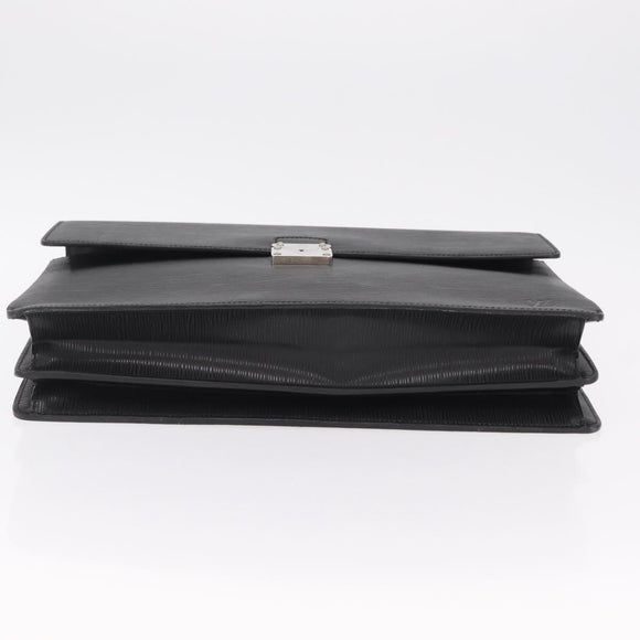 LOUIS VUITTON Epi Laguito Business Bag Noir M54552 LV Auth ep16323V