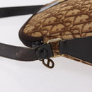 Christian Dior Trotter Canvas Shoulder Bag Beige Gold Auth ep16325-6