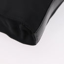 GUCCI Bamboo Hand Bag Nylon Black Silver Auth ep16327-15