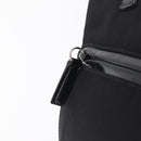 GUCCI Bamboo Hand Bag Nylon Black Silver Auth ep16327-17