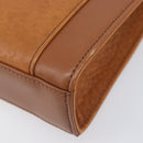 Burberrys Shoulder Bag Leather Brown Gold Auth ep16329-17