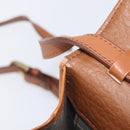 Burberrys Shoulder Bag Leather Brown Gold Auth ep16329-11