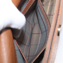 Burberrys Shoulder Bag Leather Brown Gold Auth ep16329-27