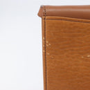 Burberrys Shoulder Bag Leather Brown Gold Auth ep16329-3