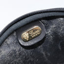 GUCCI Micro GG Supreme Shoulder Bag PVC Black Gold 007 104 0013 Auth ep16332-21