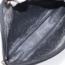 GUCCI Micro GG Supreme Shoulder Bag PVC Black Gold 007 104 0013 Auth ep16332-10