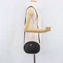 GUCCI Micro GG Supreme Shoulder Bag PVC Black Gold 007 104 0013 Auth ep16332-24