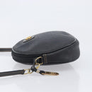 GUCCI Micro GG Supreme Shoulder Bag PVC Black Gold 007 104 0013 Auth ep16332-4