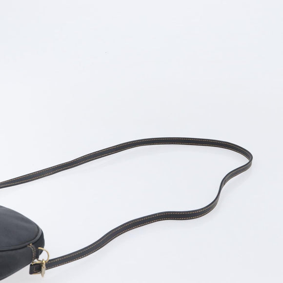 GUCCI Micro GG Supreme Shoulder Bag PVC Black Gold 007 104 0013 Auth ep16332