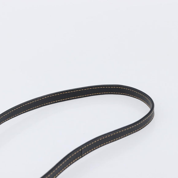 GUCCI Micro GG Supreme Shoulder Bag PVC Black Gold 007 104 0013 Auth ep16332