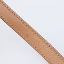 CELINE Macadam Canvas Shoulder Bag PVC Leather Brown Gold Auth ep16335-21