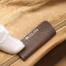 GUCCI GG Supreme Web Sherry Line Bag PVC Beige Gold 119 02 088 Auth ep16339-26
