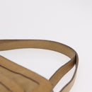 GUCCI Web Sherry Line Shoulder Bag Canvas Beige Gold Auth ep16340-15